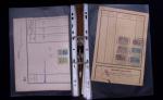 1748-1985, FISCAUX : importante collection de timbres