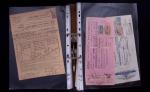 1748-1985, FISCAUX : importante collection de timbres