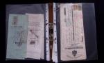 1748-1985, FISCAUX : importante collection de timbres