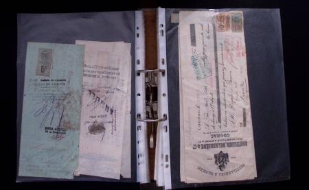 1748-1985, FISCAUX : importante collection de timbres