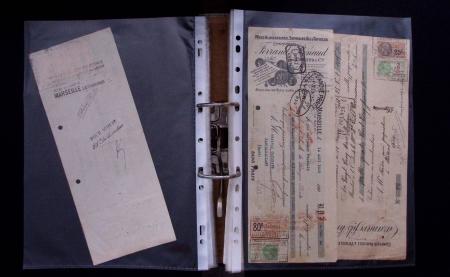 1748-1985, FISCAUX : importante collection de timbres