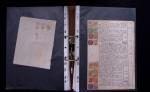 1748-1985, FISCAUX : importante collection de timbres