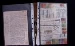 1748-1985, FISCAUX : importante collection de timbres