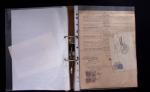 1748-1985, FISCAUX : importante collection de timbres