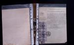 1748-1985, FISCAUX : importante collection de timbres