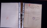 1748-1985, FISCAUX : importante collection de timbres