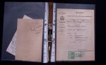 1748-1985, FISCAUX : importante collection de timbres