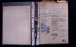 1748-1985, FISCAUX : importante collection de timbres