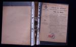 1748-1985, FISCAUX : importante collection de timbres