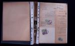 1748-1985, FISCAUX : importante collection de timbres