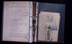 1748-1985, FISCAUX : importante collection de timbres