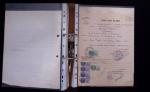 1748-1985, FISCAUX : importante collection de timbres