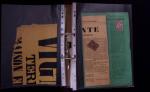 1748-1985, FISCAUX : importante collection de timbres