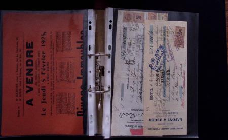 1748-1985, FISCAUX : importante collection de timbres