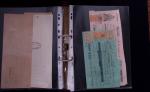 1748-1985, FISCAUX : importante collection de timbres