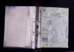 1748-1985, FISCAUX : importante collection de timbres