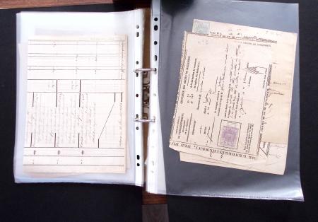 1748-1985, FISCAUX : importante collection de timbres