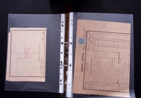 1748-1985, FISCAUX : importante collection de timbres