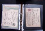 1748-1985, FISCAUX : importante collection de timbres
