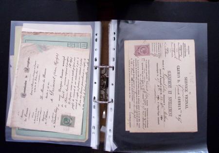 1748-1985, FISCAUX : importante collection de timbres
