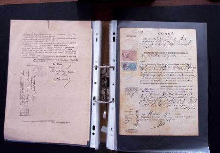 1748-1985, FISCAUX : importante collection de timbres