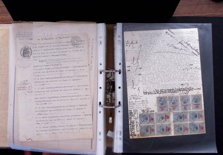 1748-1985, FISCAUX : importante collection de timbres