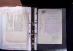 1748-1985, FISCAUX : importante collection de timbres