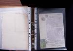 1748-1985, FISCAUX : importante collection de timbres