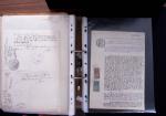 1748-1985, FISCAUX : importante collection de timbres