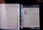 1748-1985, FISCAUX : importante collection de timbres