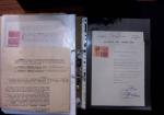 1748-1985, FISCAUX : importante collection de timbres