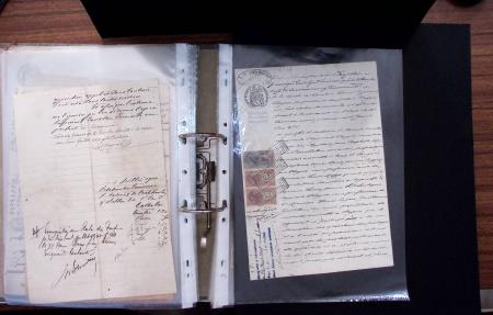 1748-1985, FISCAUX : importante collection de timbres