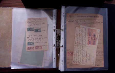 1748-1985, FISCAUX : importante collection de timbres