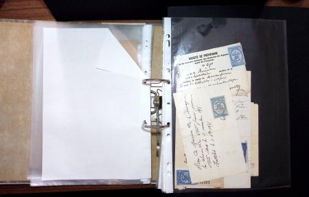 1748-1985, FISCAUX : importante collection de timbres