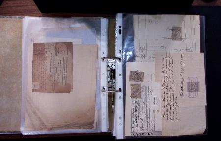 1748-1985, FISCAUX : importante collection de timbres