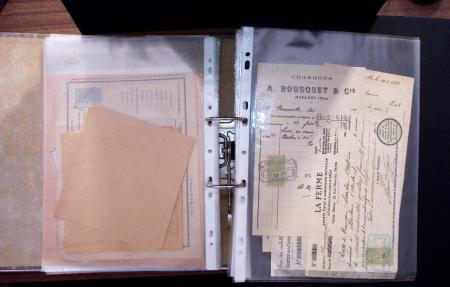 1748-1985, FISCAUX : importante collection de timbres