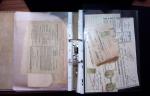 1748-1985, FISCAUX : importante collection de timbres