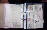 1748-1985, FISCAUX : importante collection de timbres