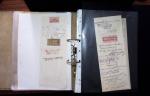 1748-1985, FISCAUX : importante collection de timbres
