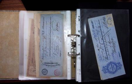 1748-1985, FISCAUX : importante collection de timbres