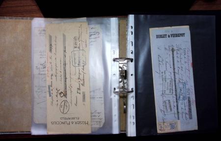 1748-1985, FISCAUX : importante collection de timbres