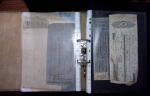 1748-1985, FISCAUX : importante collection de timbres