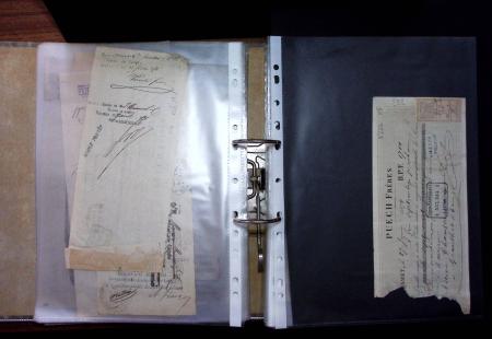 1748-1985, FISCAUX : importante collection de timbres