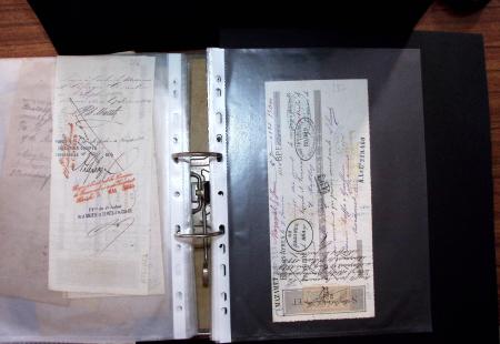1748-1985, FISCAUX : importante collection de timbres