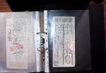 1748-1985, FISCAUX : importante collection de timbres