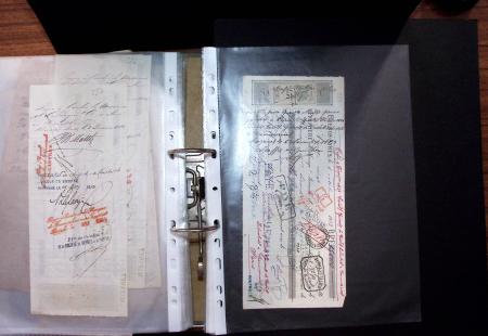 1748-1985, FISCAUX : importante collection de timbres
