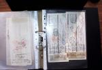 1748-1985, FISCAUX : importante collection de timbres
