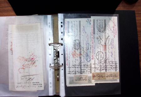 1748-1985, FISCAUX : importante collection de timbres