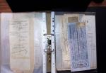 1748-1985, FISCAUX : importante collection de timbres