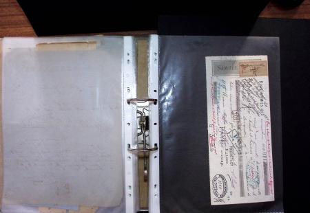 1748-1985, FISCAUX : importante collection de timbres